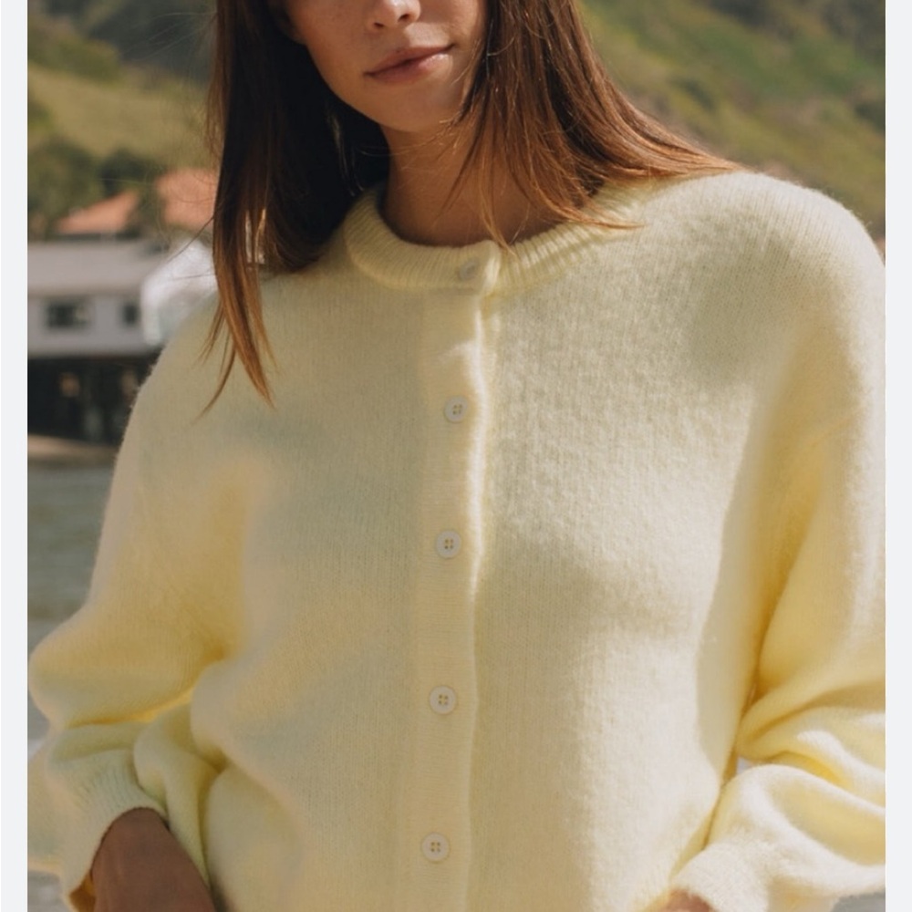 Daily Drills Yellow Cardigan XS/S
